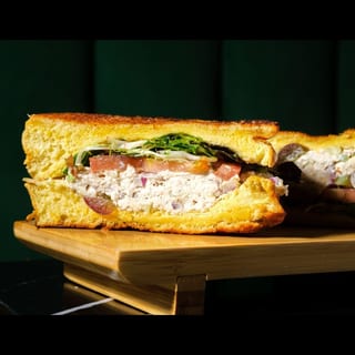 Tuna on Brioche
